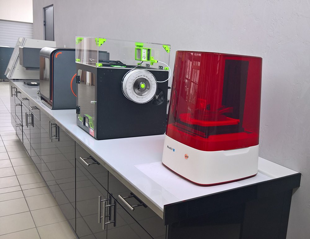 Imprimantes 3D du plateau technique d’Alsace Dentaire Services